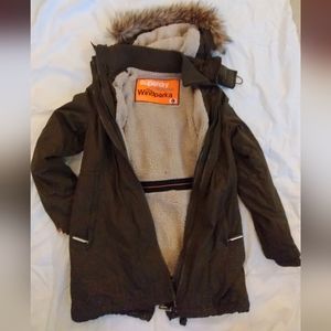 Superdry Japan | The Professional Wind Parka | Dark Green | Size L
